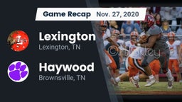 Recap: Lexington  vs. Haywood  2020
