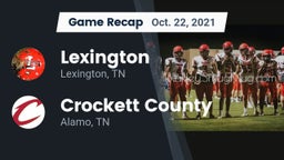 Recap: Lexington  vs. Crockett County  2021