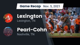 Recap: Lexington  vs. Pearl-Cohn  2021