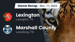 Recap: Lexington  vs. Marshall County  2022