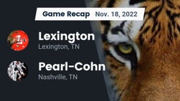 Recap: Lexington  vs. Pearl-Cohn  2022