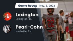 Recap: Lexington  vs. Pearl-Cohn  2023