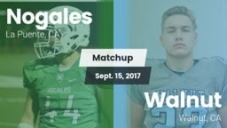 Matchup: Nogales  vs. Walnut  2017
