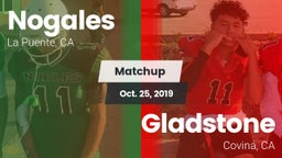 Matchup: Nogales  vs. Gladstone  2019