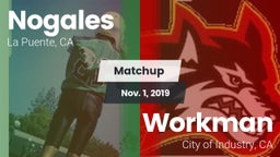 Matchup: Nogales  vs. Workman  2019