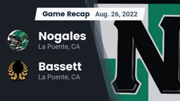 Recap: Nogales  vs. Bassett  2022