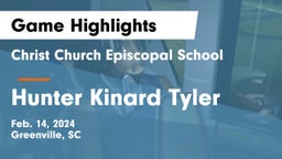 Christ Church Episcopal School vs Hunter Kinard Tyler Game Highlights - Feb. 14, 2024