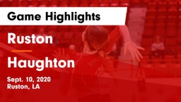 Ruston  vs Haughton  Game Highlights - Sept. 10, 2020
