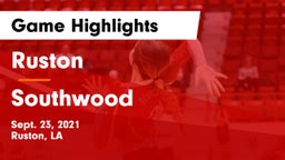 Ruston  vs Southwood Game Highlights - Sept. 23, 2021