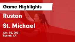 Ruston  vs St. Michael  Game Highlights - Oct. 30, 2021