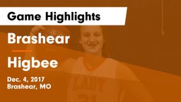 Brashear  vs Higbee  Game Highlights - Dec. 4, 2017