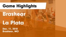 Brashear  vs La Plata Game Highlights - Dec. 11, 2018