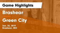 Brashear  vs Green City Game Highlights - Jan. 26, 2019