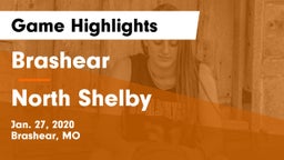 Brashear  vs North Shelby  Game Highlights - Jan. 27, 2020