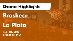 Brashear  vs La Plata  Game Highlights - Feb. 21, 2023