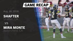 Recap: Shafter  vs. Mira Monte  2016