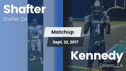 Matchup: Shafter  vs. Kennedy  2017