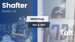 Matchup: Shafter  vs. Taft  2017