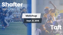 Matchup: Shafter  vs. Taft  2018