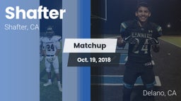 Matchup: Shafter  vs.  2018
