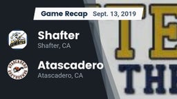 Recap: Shafter  vs. Atascadero  2019
