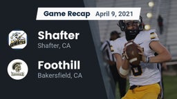 Recap: Shafter  vs. Foothill  2021