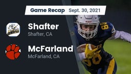 Recap: Shafter  vs. McFarland  2021
