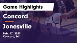 Concord  vs Jonesville  Game Highlights - Feb. 17, 2023
