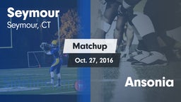 Matchup: Seymour  vs. Ansonia  2016