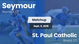 Matchup: Seymour  vs. St. Paul Catholic  2018