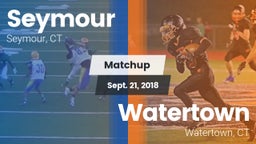 Matchup: Seymour  vs. Watertown  2018