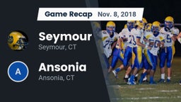 Recap: Seymour  vs. Ansonia  2018