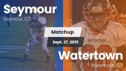Matchup: Seymour  vs. Watertown  2019