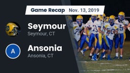 Recap: Seymour  vs. Ansonia  2019
