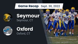 Recap: Seymour  vs. Oxford  2022
