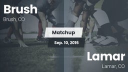 Matchup: Brush  vs. Lamar  2016