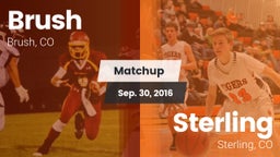 Matchup: Brush  vs. Sterling  2016