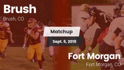 Matchup: Brush  vs. Fort Morgan  2019