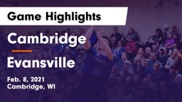 Cambridge  vs Evansville  Game Highlights - Feb. 8, 2021