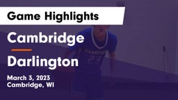 Cambridge  vs Darlington  Game Highlights - March 3, 2023