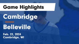 Cambridge  vs Belleville  Game Highlights - Feb. 22, 2024