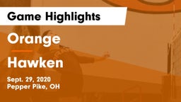 Orange  vs Hawken  Game Highlights - Sept. 29, 2020