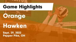 Orange  vs Hawken  Game Highlights - Sept. 29, 2022