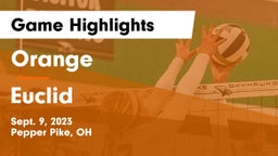 Orange  vs Euclid  Game Highlights - Sept. 9, 2023