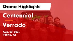 Centennial  vs Verrado Game Highlights - Aug. 29, 2023