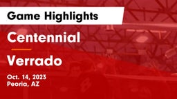 Centennial  vs Verrado  Game Highlights - Oct. 14, 2023