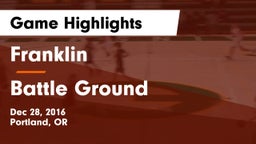 Franklin  vs Battle Ground  Game Highlights - Dec 28, 2016