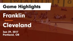Franklin  vs Cleveland  Game Highlights - Jan 29, 2017