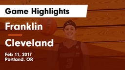 Franklin  vs Cleveland  Game Highlights - Feb 11, 2017