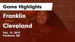 Franklin  vs Cleveland  Game Highlights - Feb. 19, 2019